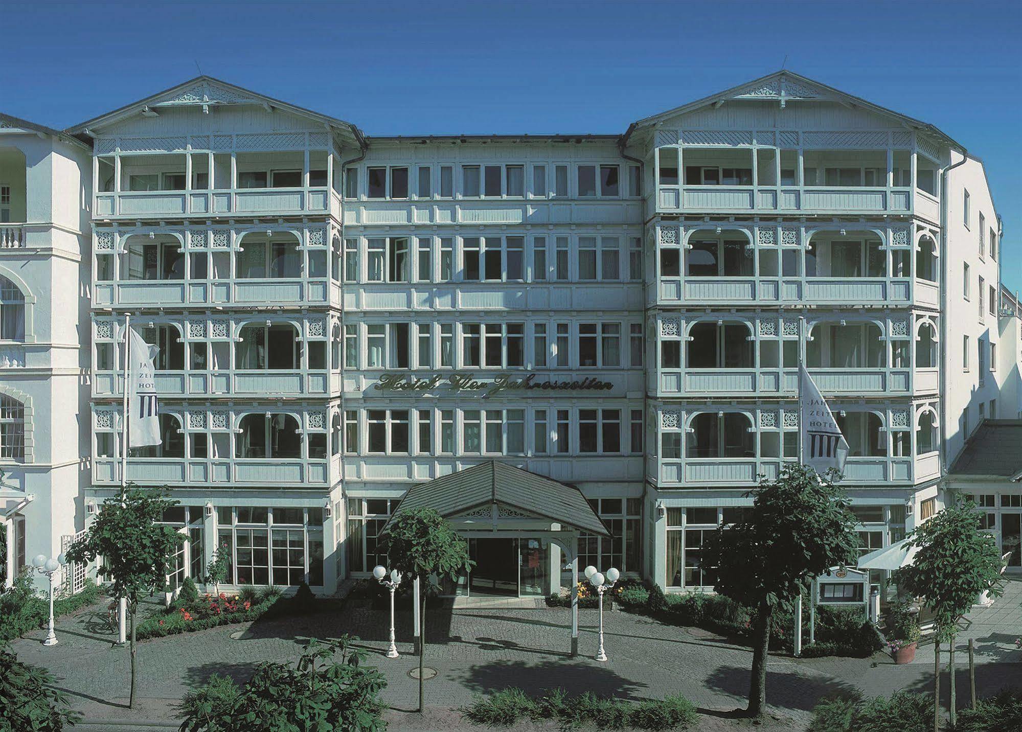 Hotel Vier Jahreszeiten Binz klimaneutral Exterior foto